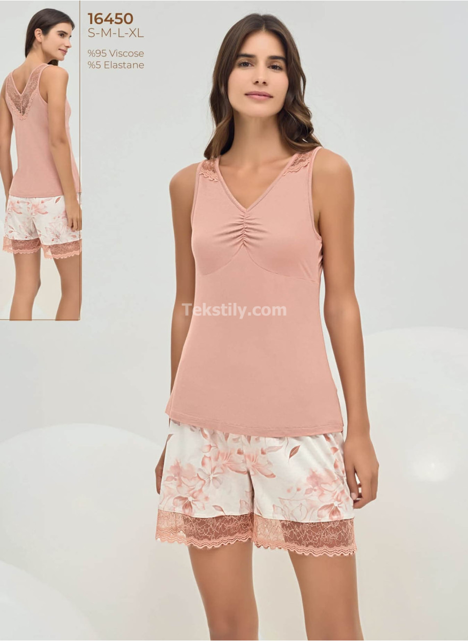 Женский комплект с шортами Sevim 2025 (S+M+L+XL) 