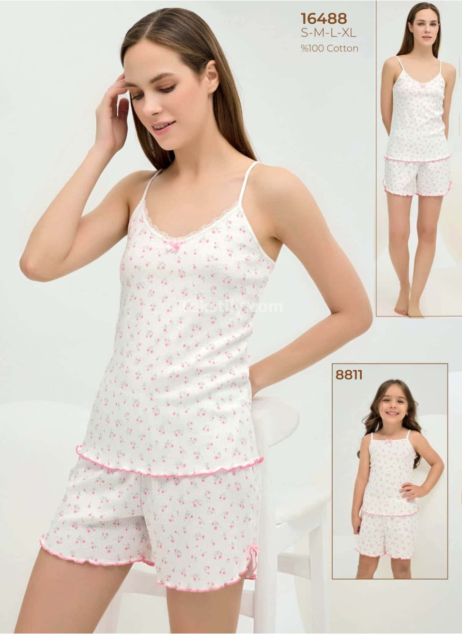 Женский комплект с шортами Sevim 2025 (S+M+L+XL) 
