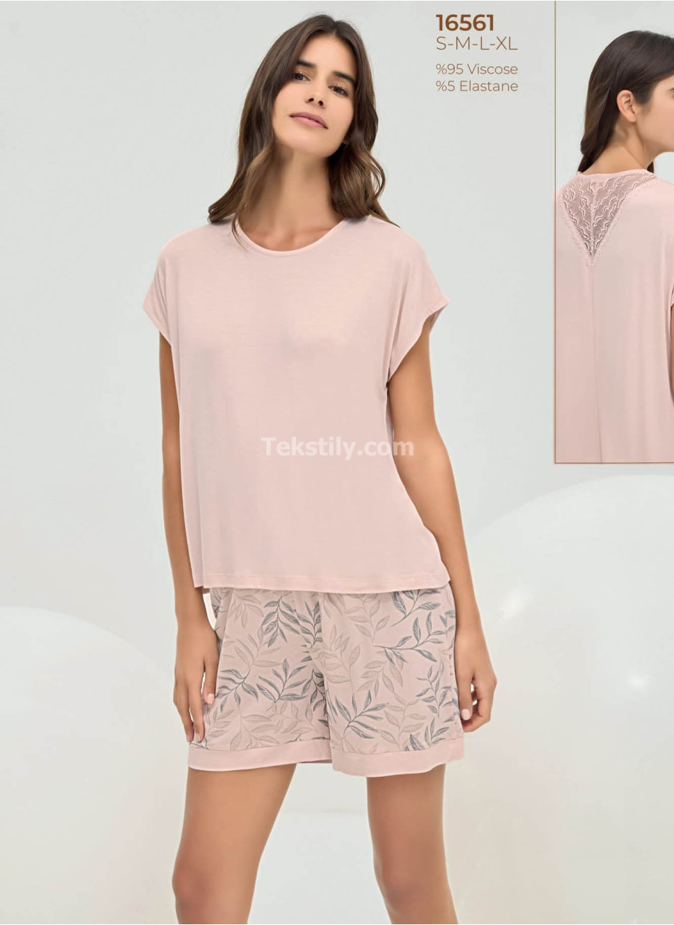 Женский комплект с шортами Sevim 2025 (S+M+L+XL) 