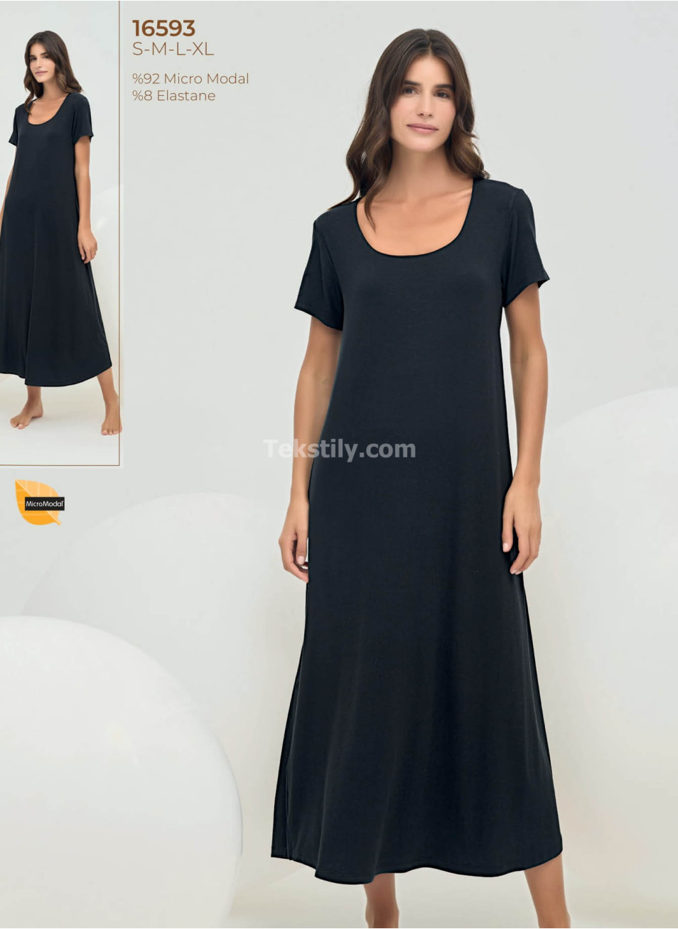 Домашнее Платье Sevim 2025 (S+M+L+XL) 