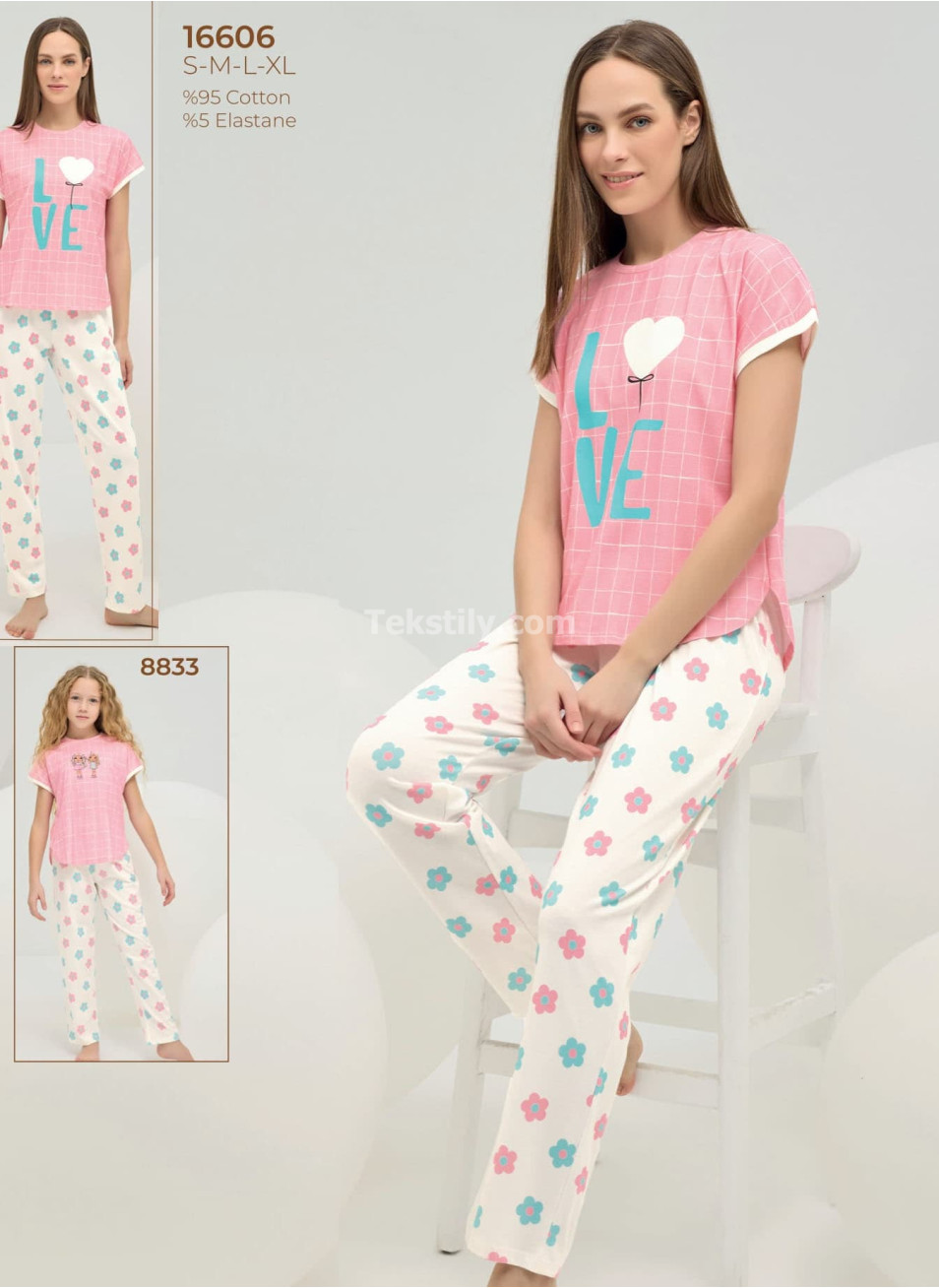 Женская пижама (S+M+L+XL) Sevim 2025