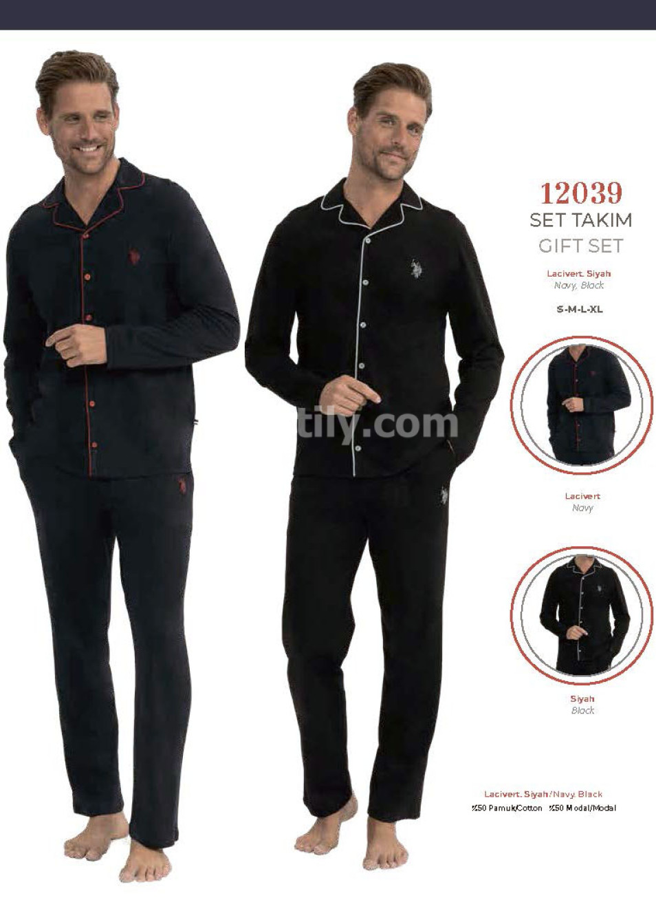 Мужской Домашний Костюм U.S.POLO ASSN.(S-M-L-XL)