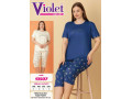 Женский комплект с капри VIOLET (3XL+4XL+5XL+6XL)