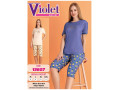 Женский комплект с капри VIOLET (M+L+XL+2XL) VIOLET