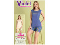 Женский комплект с шортами VIOLET (M+L+XL+2XL)