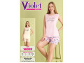 Женский комплект с шортами VIOLET (M+L+XL+2XL)