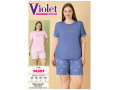 Женский комплект с шортами VIOLET (3XL+4XL+5XL+6XL)