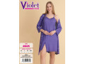 Сорочка с халатом VIOLET (M+L+XL+2XL) Сорочка с халатом VIOLET (M+L+XL+2XL)